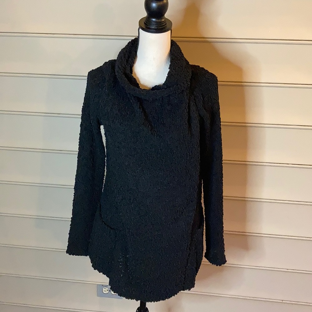 NWT Bobeau Drape Front Wrap Convertible Sweater - Picture 2 of 7